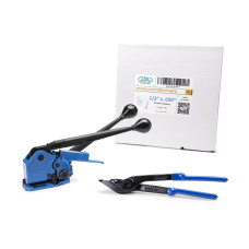 PRO 1/2" Steel Strapping Kit, 1100 lbs Break Strength – with Innovative IDL-17-12 Combination Tool
